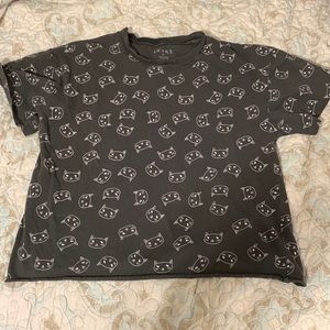 Cat Print Tee